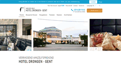 Desktop Screenshot of hoteldrongen.be